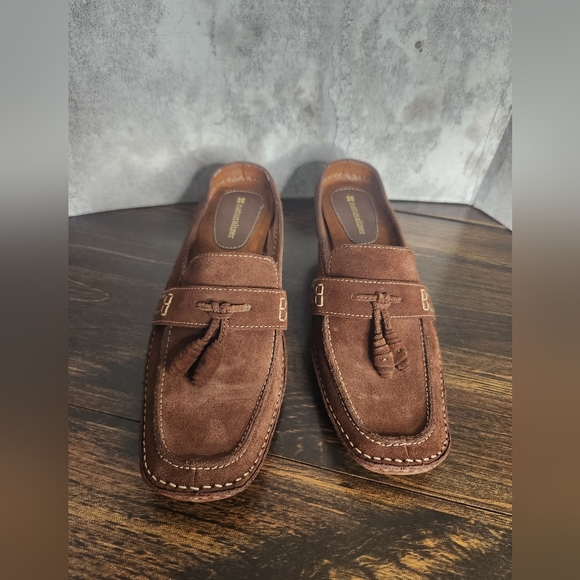 Naturalizer Brown leather Loafer with tassels Size 8M - Picture 1 of 11